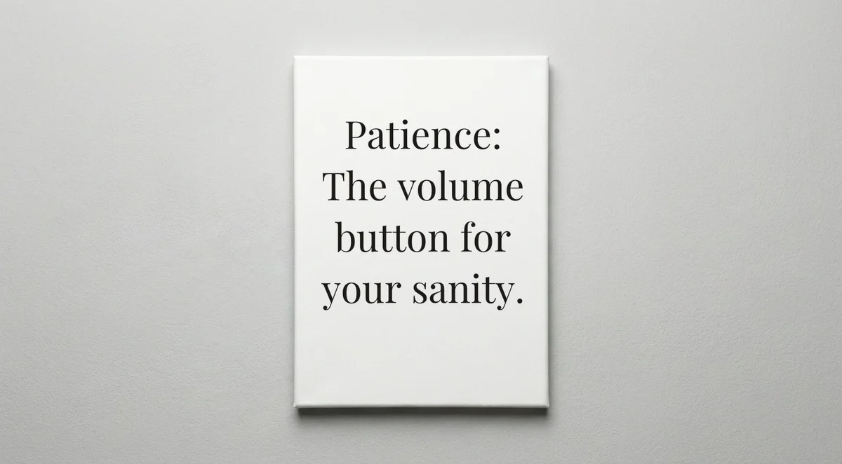 Call Center Rep quote wall art - canvas print