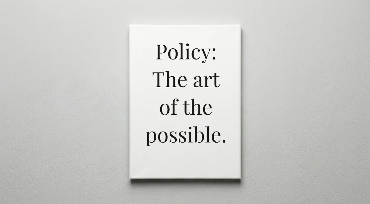 Government Worker quote wall art - canvas print