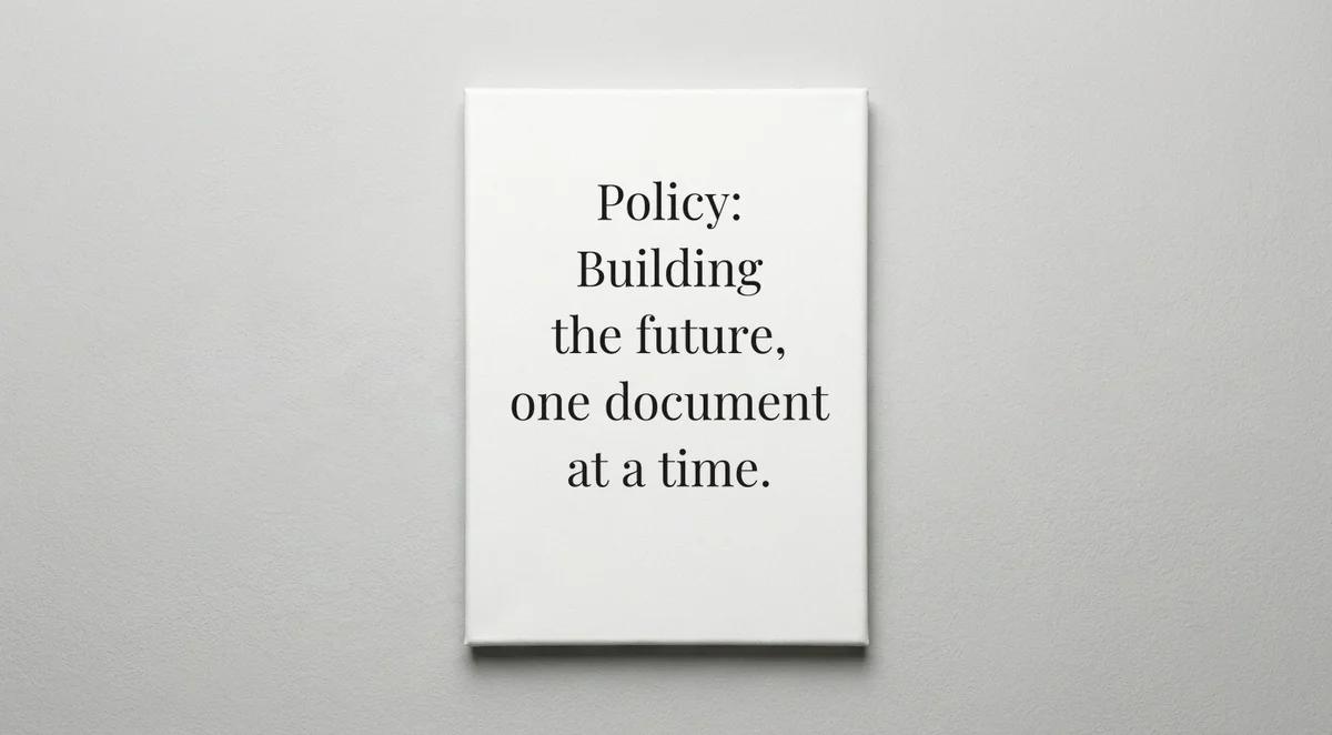 Government Worker quote wall art - canvas print