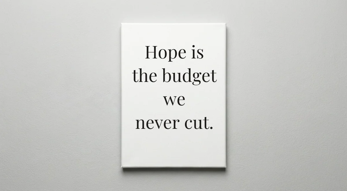 Non-Profit Worker quote wall art - canvas print