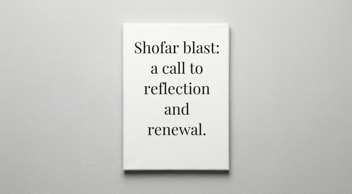 Rabbi quote wall art - canvas print