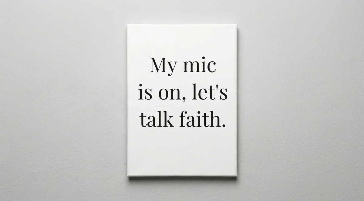 Imam quote wall art - canvas print