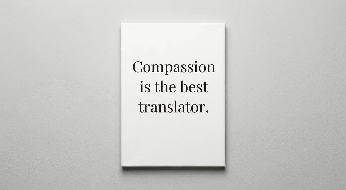 Missionary quote wall art - canvas print