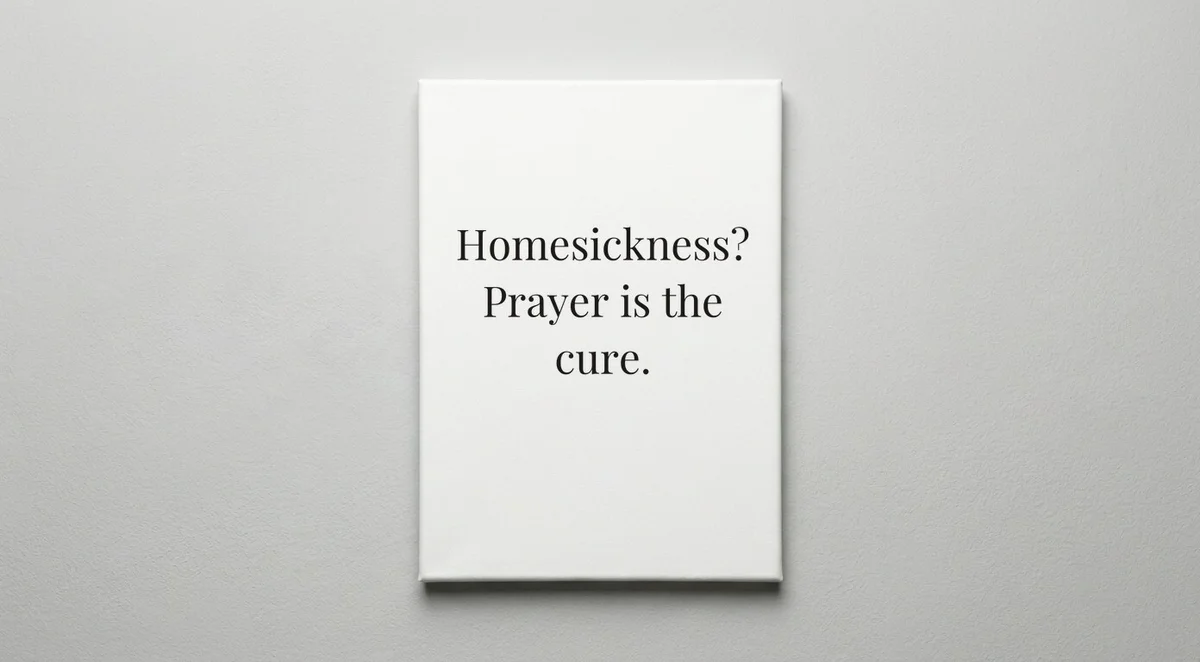 Missionary quote wall art - canvas print