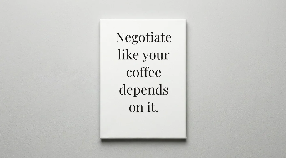 Account Manager quote wall art - canvas print