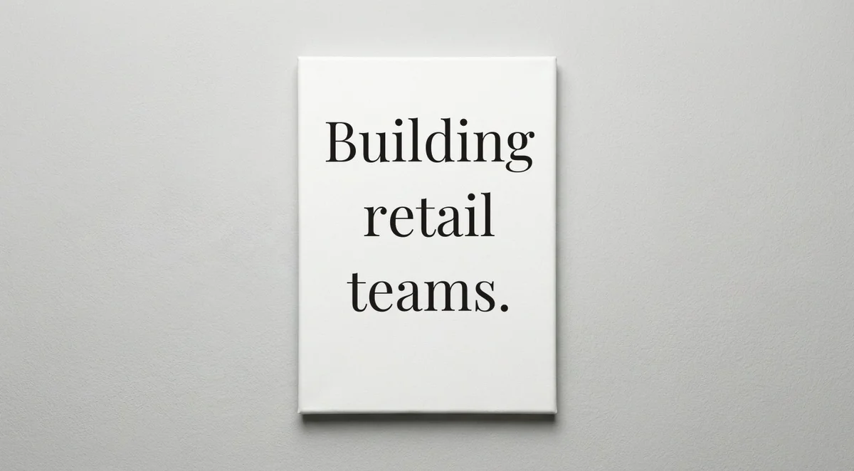 Store Manager quote wall art - canvas print