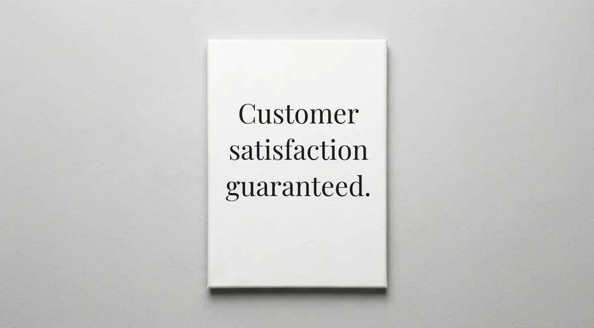 Store Manager quote wall art - canvas print