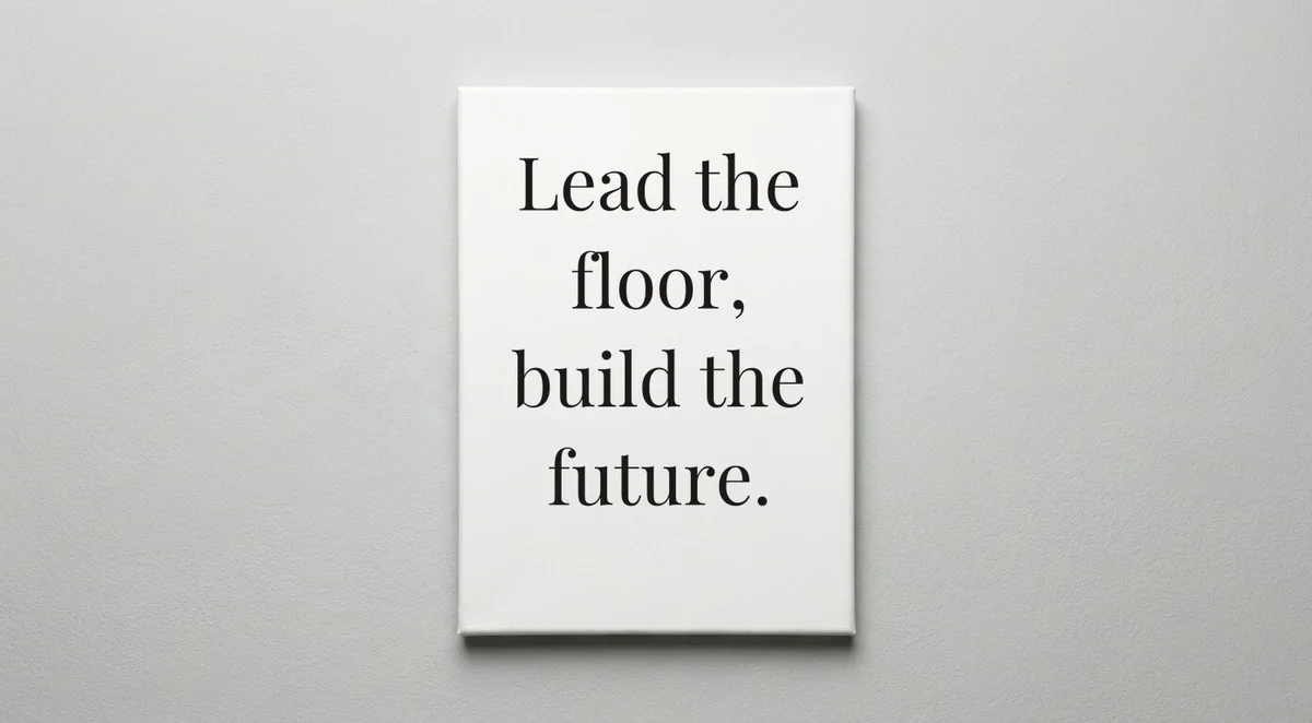 Store Manager quote wall art - canvas print