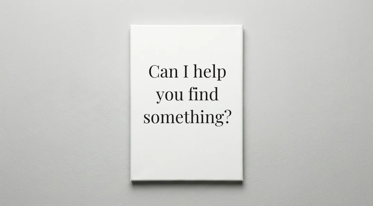 Retail Associate quote wall art - canvas print