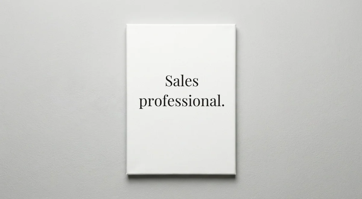 Retail Associate quote wall art - canvas print