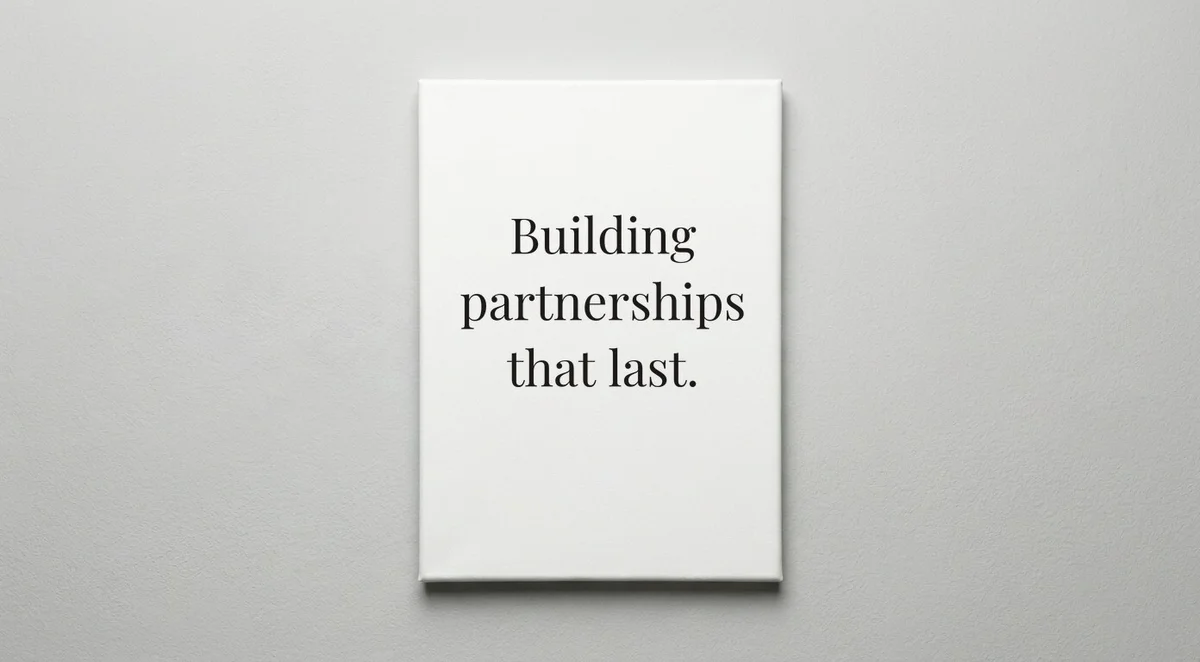 Buyer quote wall art - canvas print