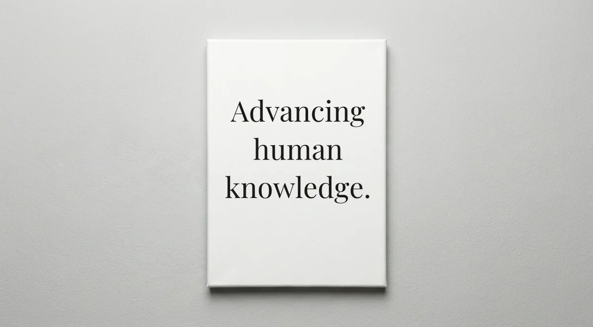 Scientist quote wall art - canvas print