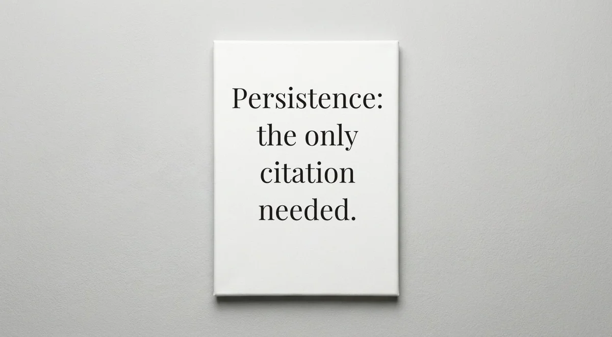 Researcher quote wall art - canvas print