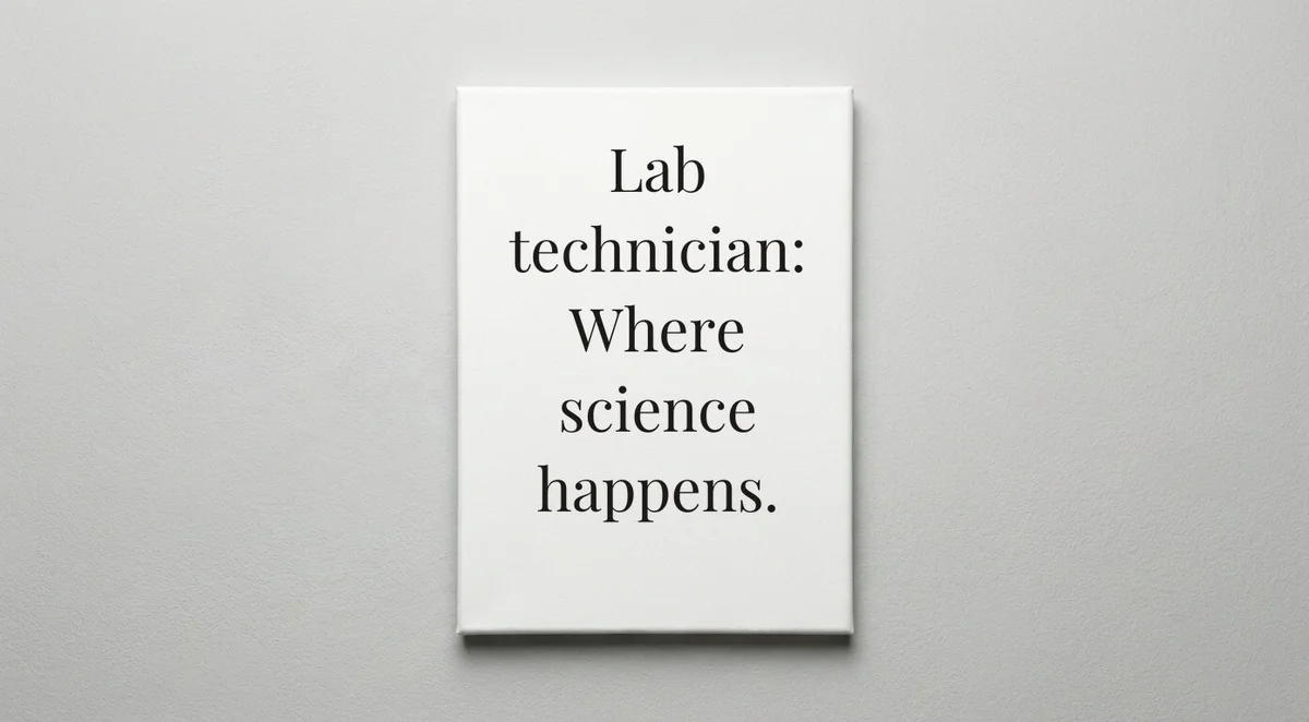 Biologist quote wall art - canvas print