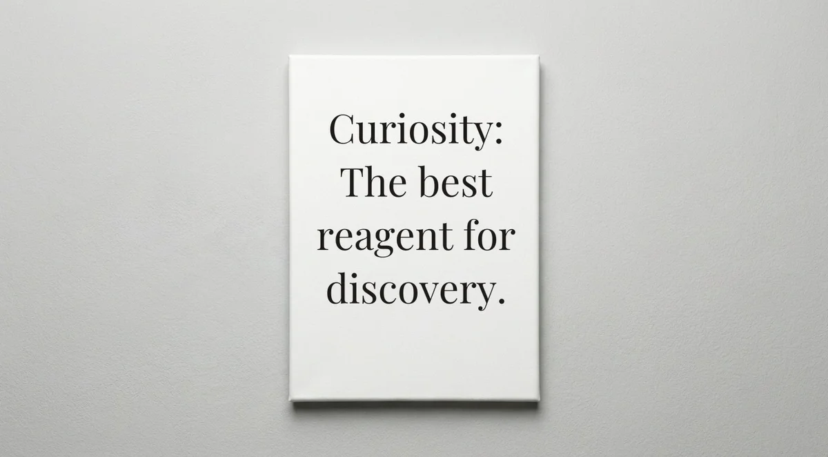 Biologist quote wall art - canvas print