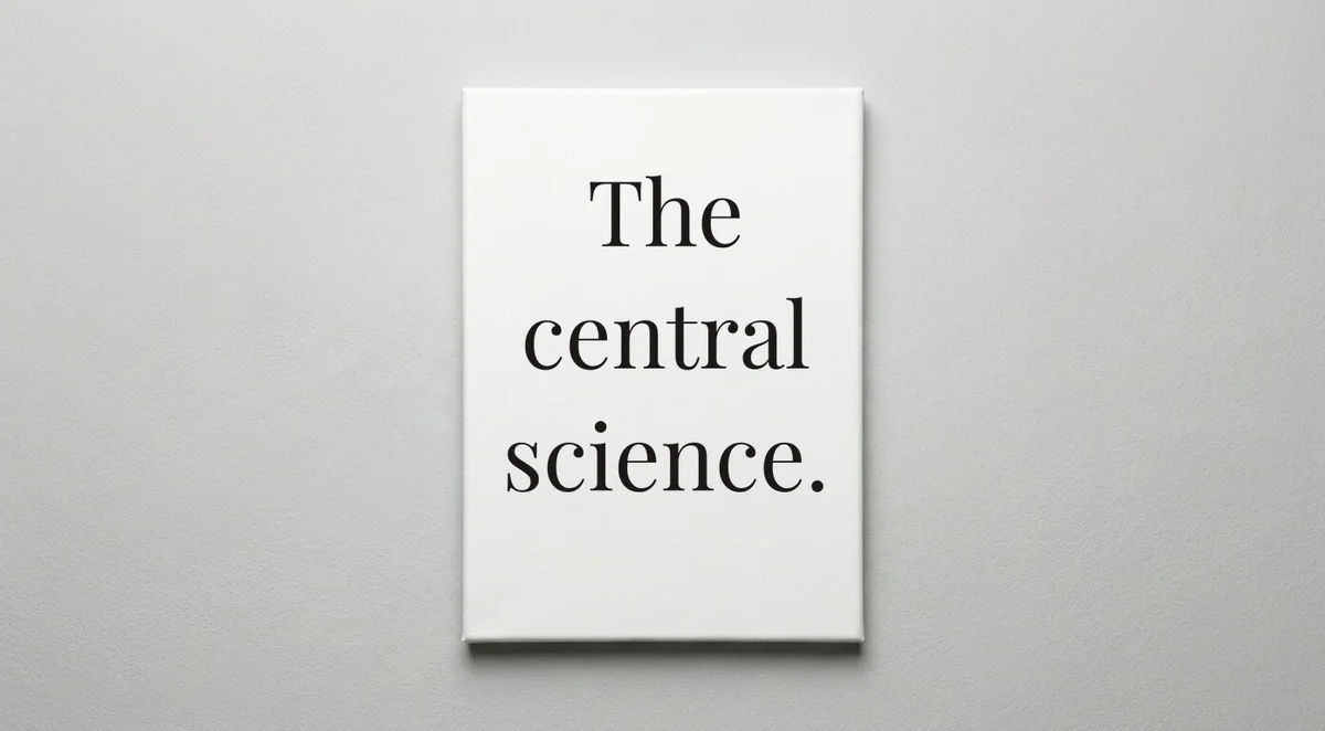 Chemist quote wall art - canvas print