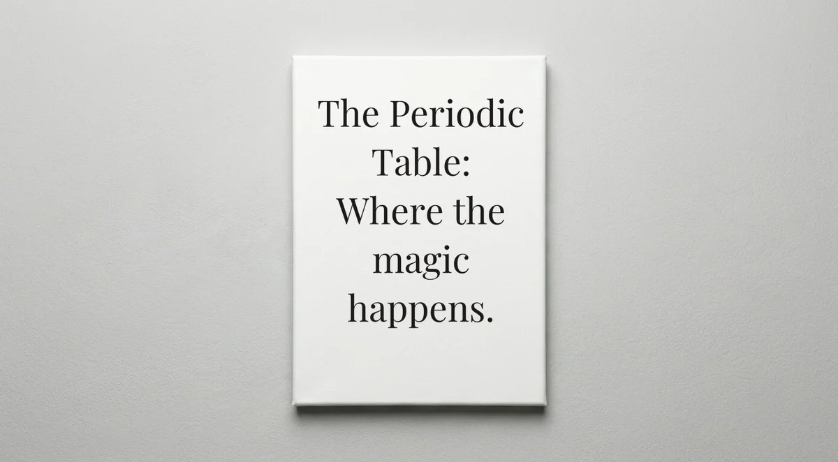 Chemist quote wall art - canvas print