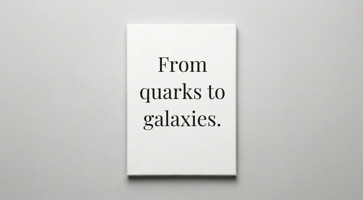 Physicist quote wall art - canvas print