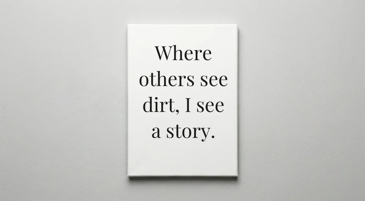 Geologist quote wall art - canvas print