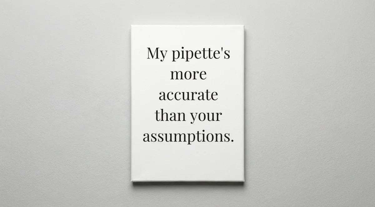 Lab Scientist quote wall art - canvas print