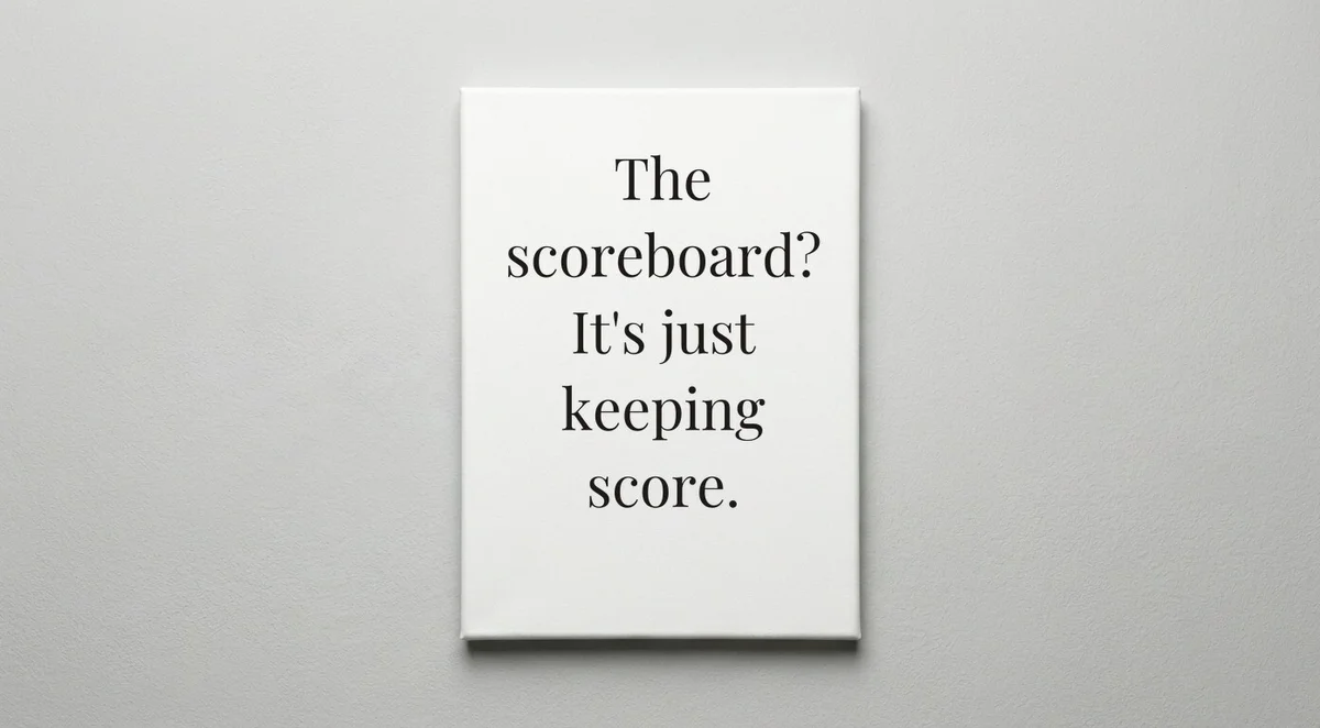 Professional Athlete quote wall art - canvas print