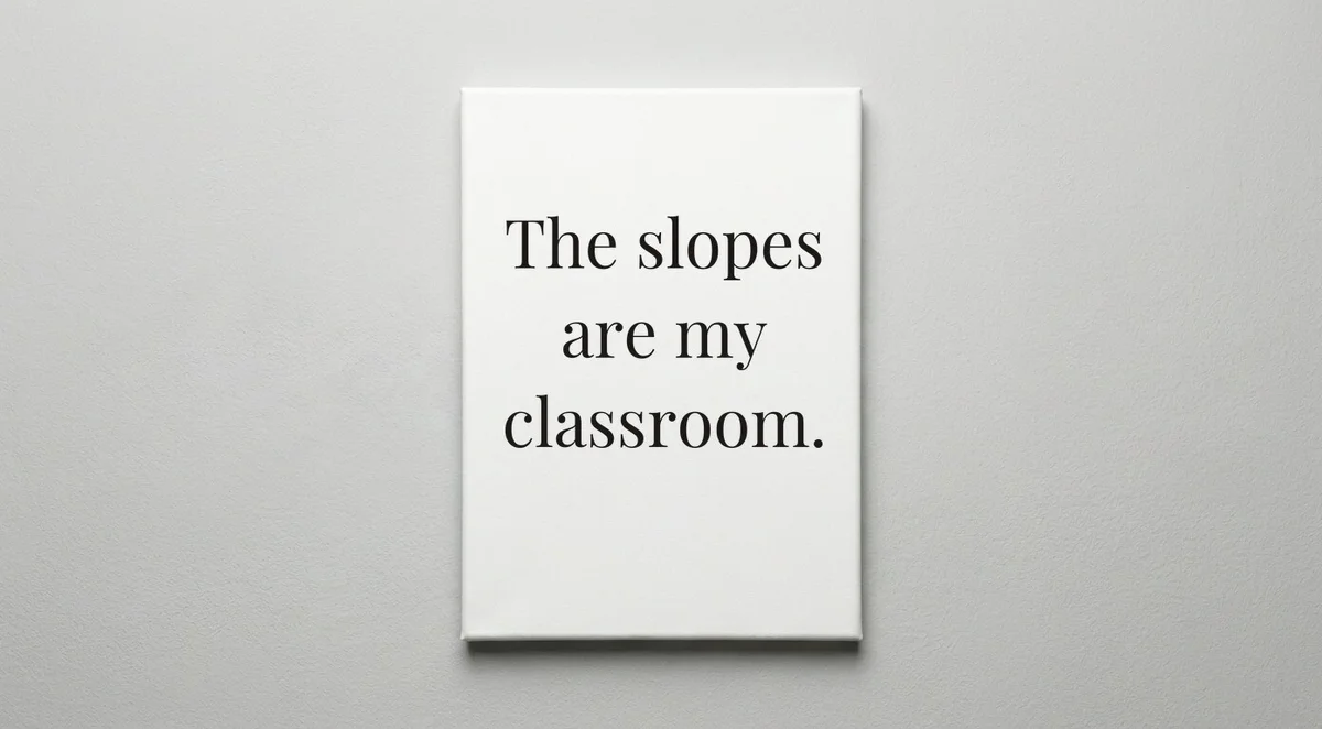 Swim Coach quote wall art - canvas print