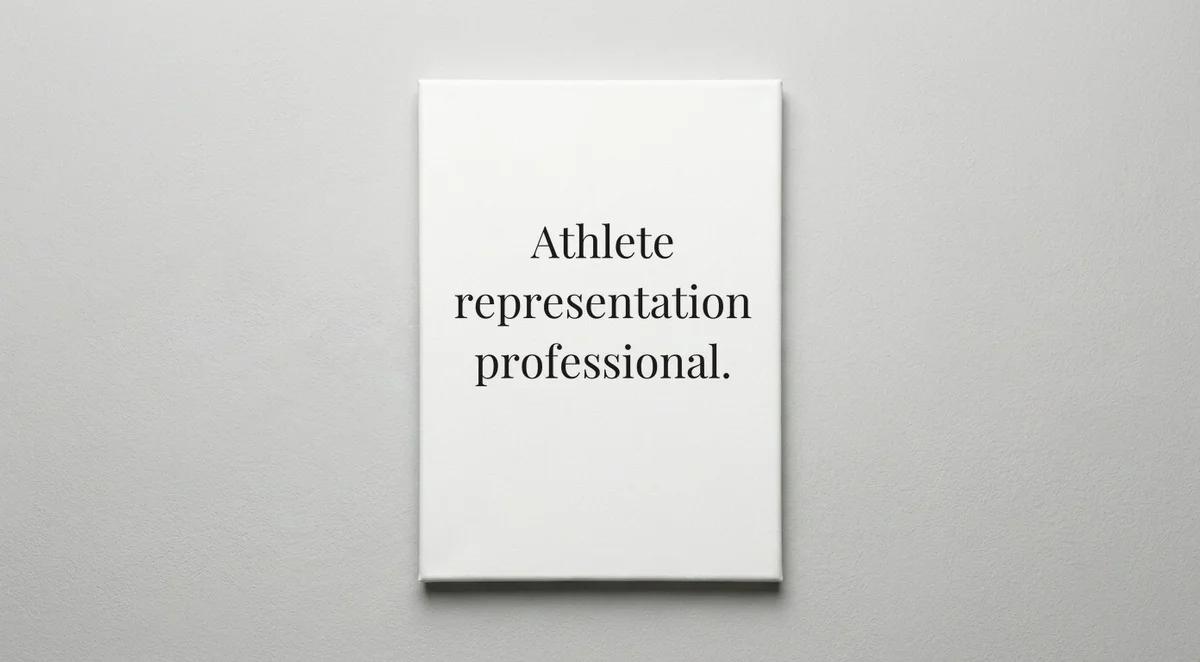 Athletic Trainer quote wall art - canvas print
