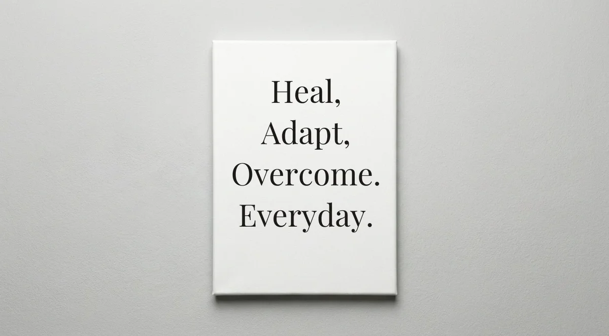 Athletic Trainer quote wall art - canvas print