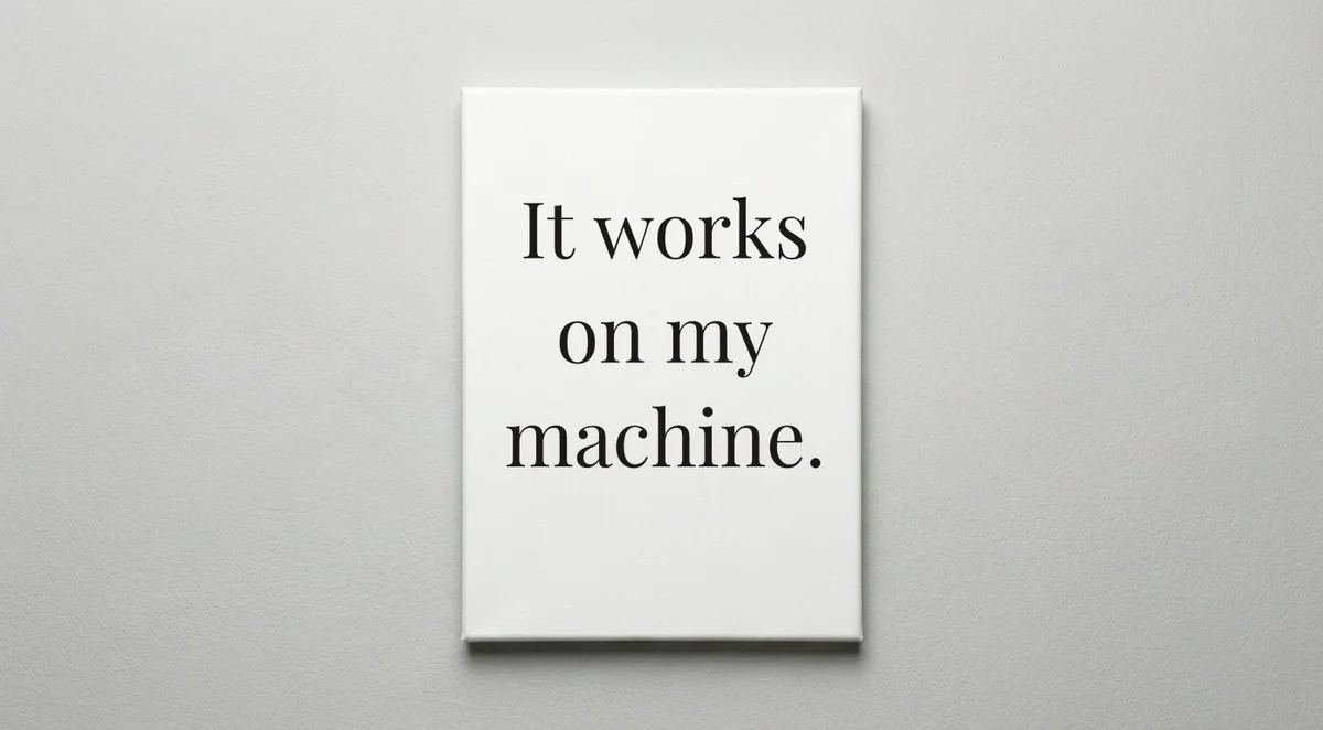 Software Developer quote wall art - canvas print