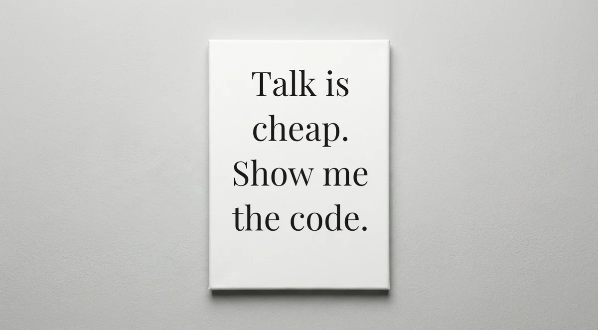 Software Developer quote wall art - canvas print