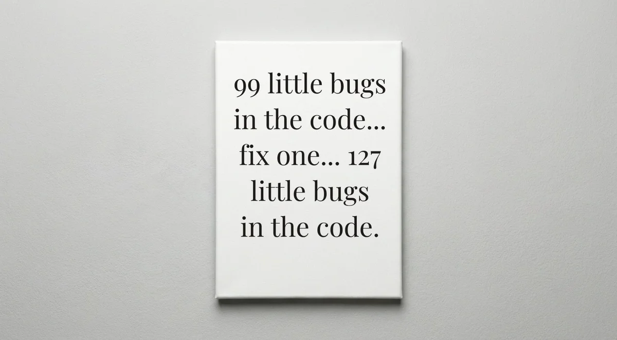 Programmer quote wall art - canvas print