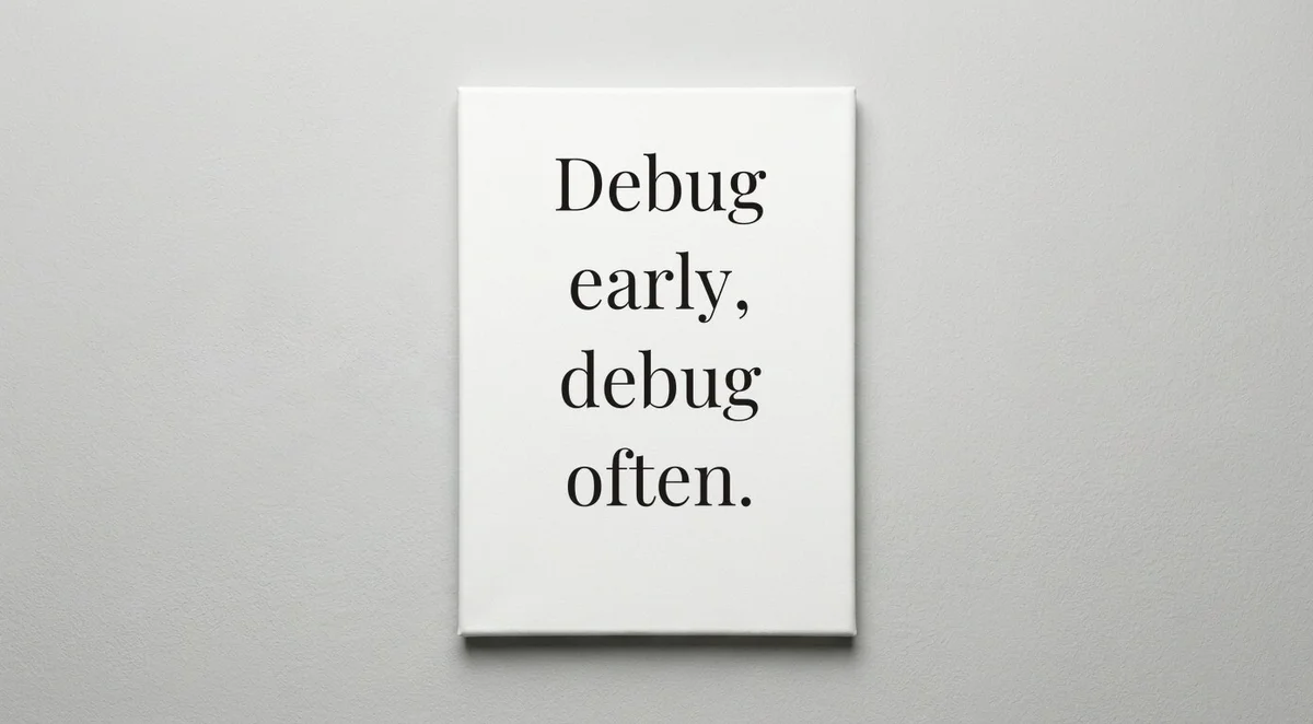 Programmer quote wall art - canvas print
