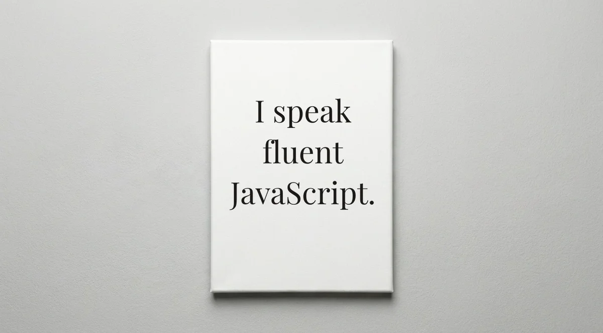 Coder quote wall art - canvas print