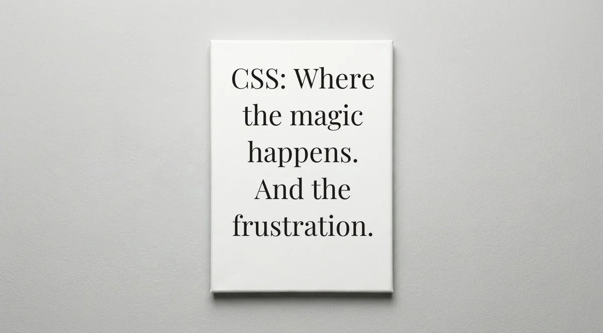 Frontend Developer quote wall art - canvas print