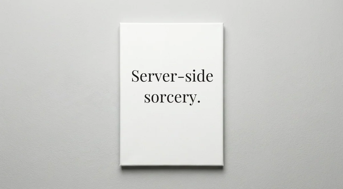 Backend Developer quote wall art - canvas print