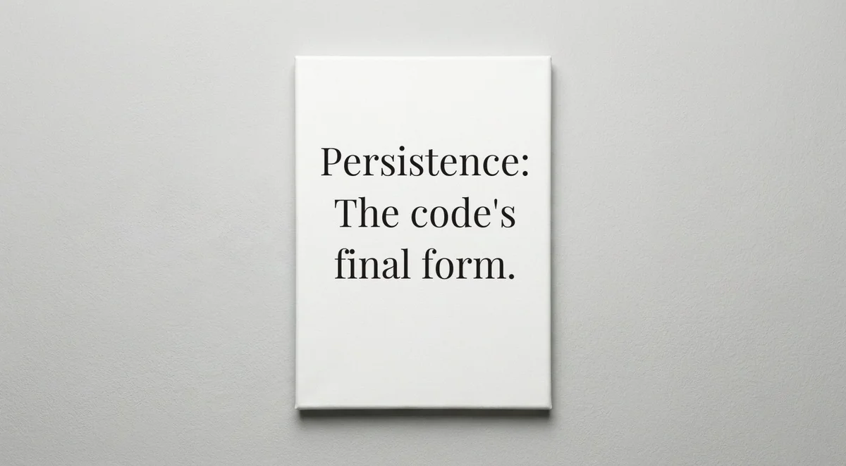 Backend Developer quote wall art - canvas print