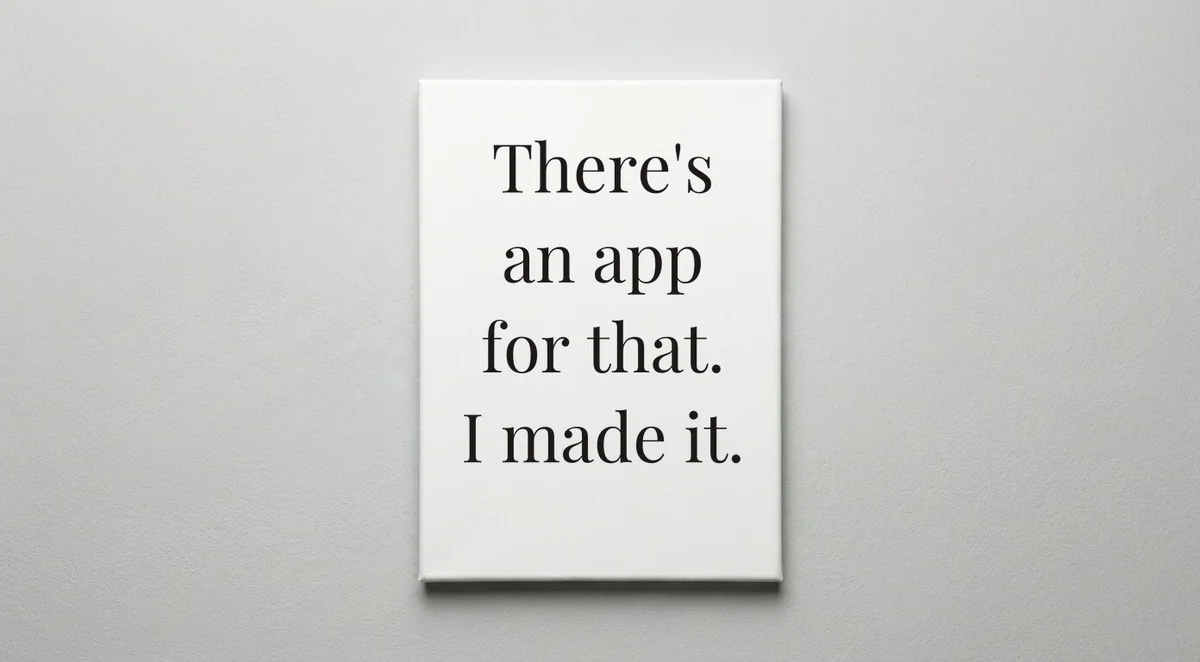 Mobile Developer quote wall art - canvas print
