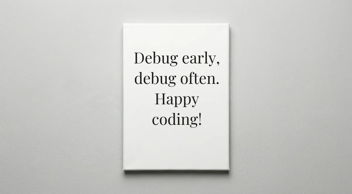 Mobile Developer quote wall art - canvas print