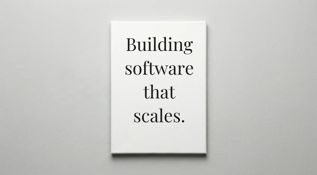 Software Engineer quote wall art - canvas print