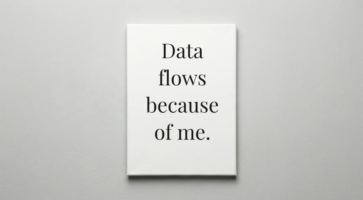 Data Engineer quote wall art - canvas print