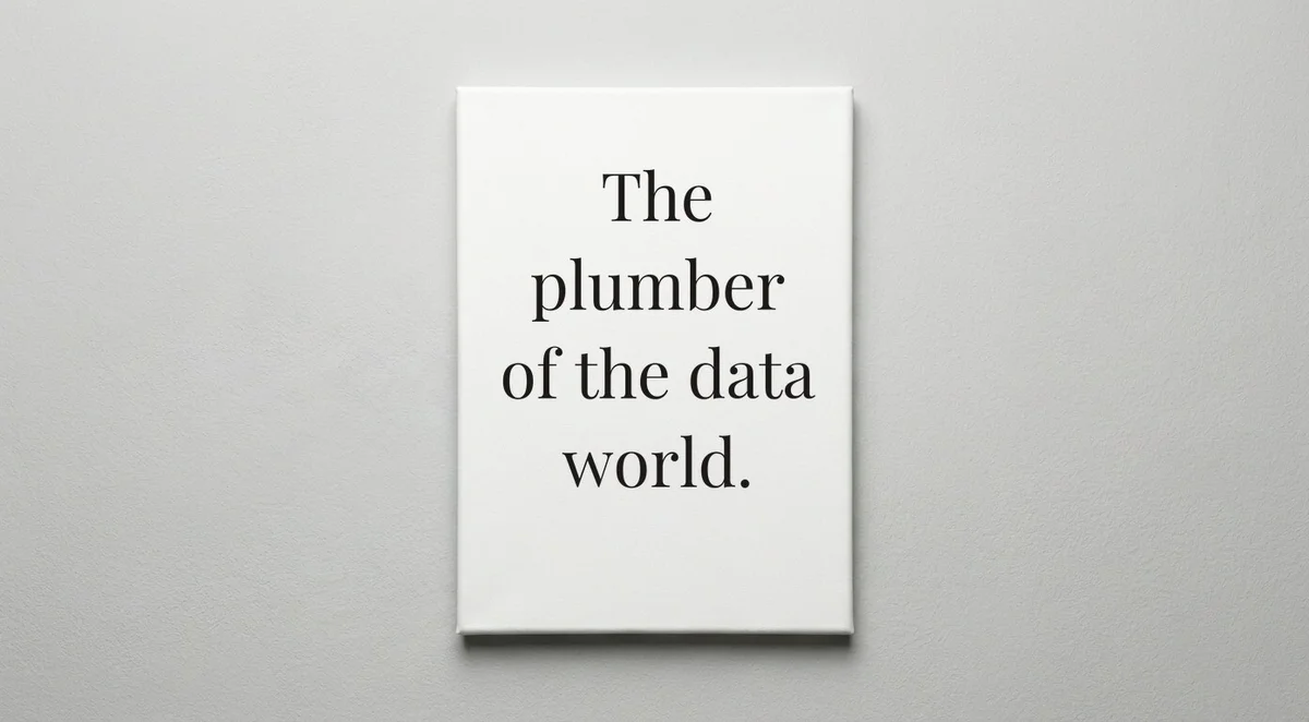Data Engineer quote wall art - canvas print