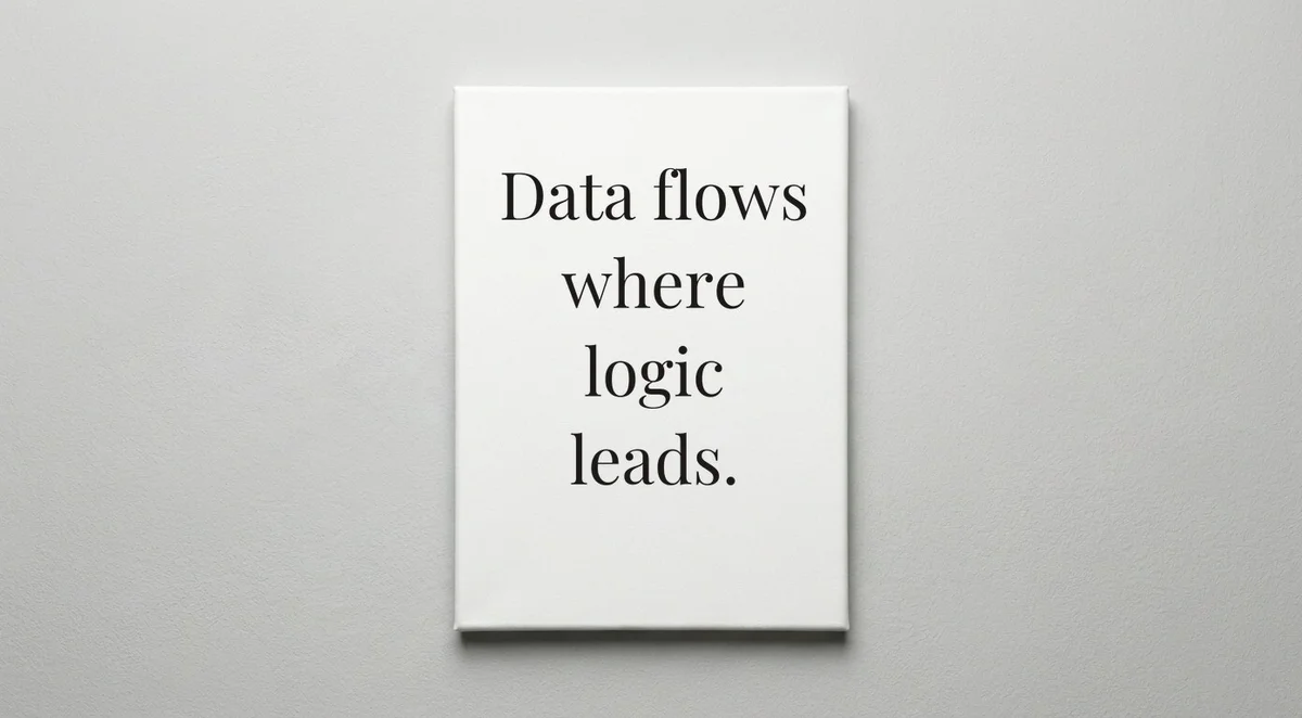 Data Engineer quote wall art - canvas print