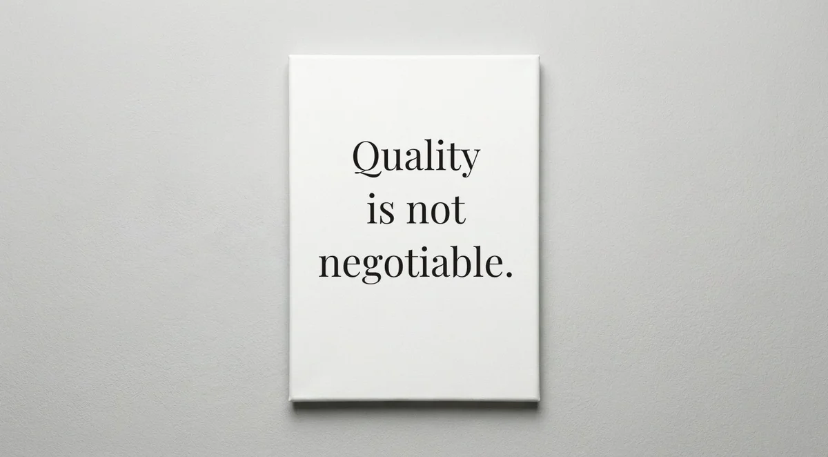 QA Engineer quote wall art - canvas print
