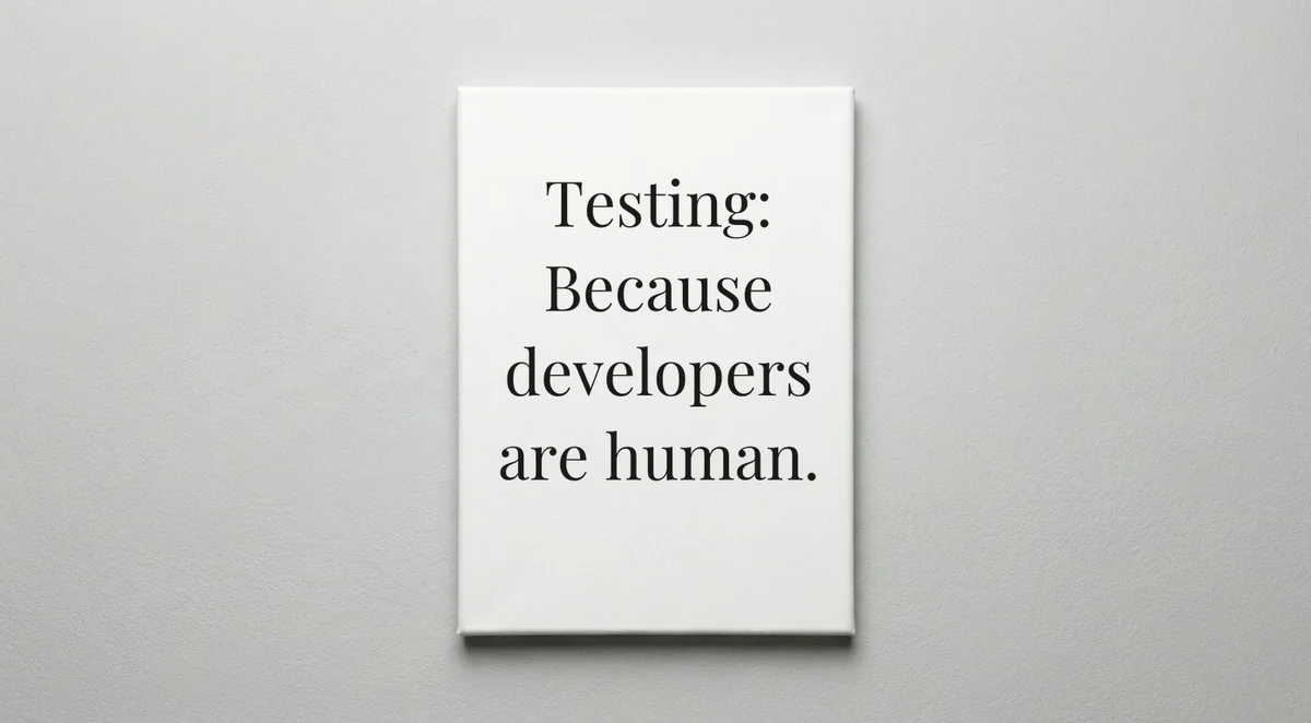 QA Engineer quote wall art - canvas print