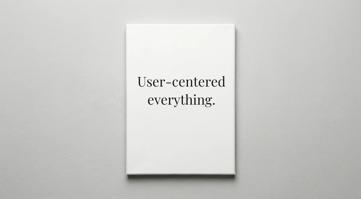 UX Designer quote wall art - canvas print