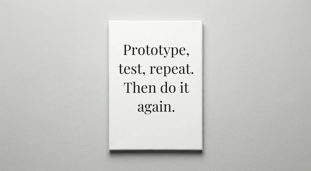 UX Designer quote wall art - canvas print