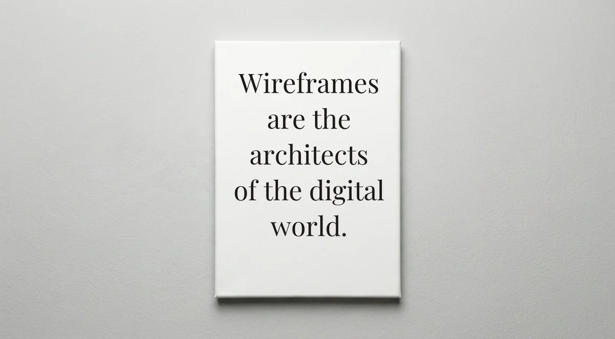 UI Designer quote wall art - canvas print