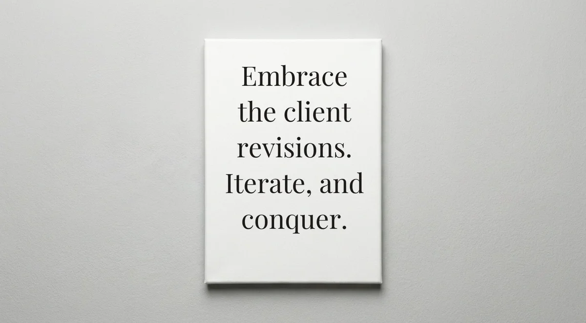 UI Designer quote wall art - canvas print