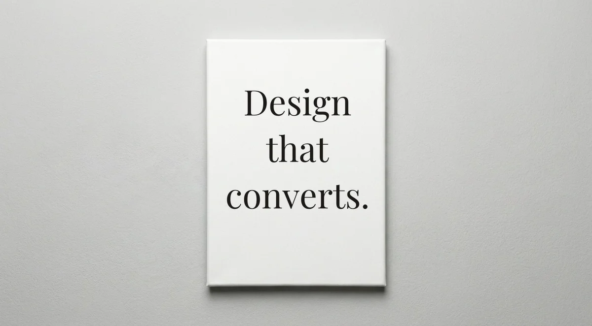 Web Designer quote wall art - canvas print