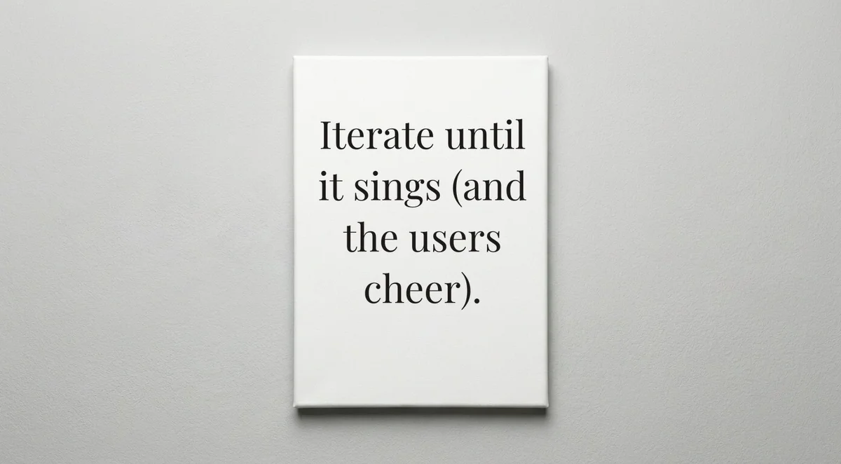 Product Designer quote wall art - canvas print